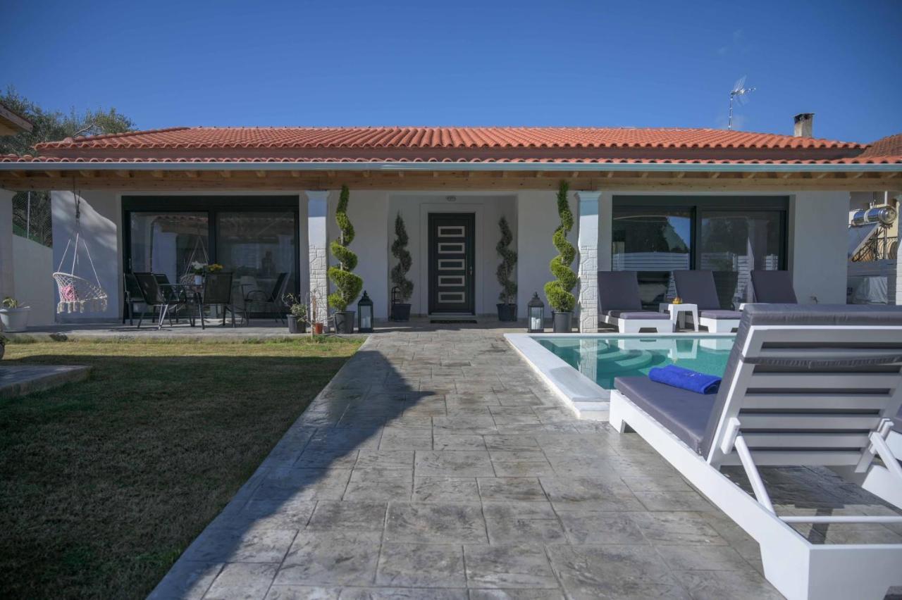 Diamond Luxury Villa Corfu Kato Spilaion Exterior photo